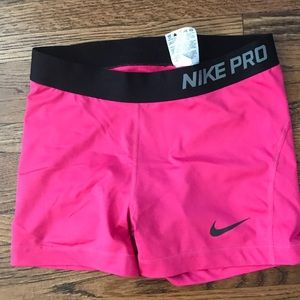 Nike pro boy shorts